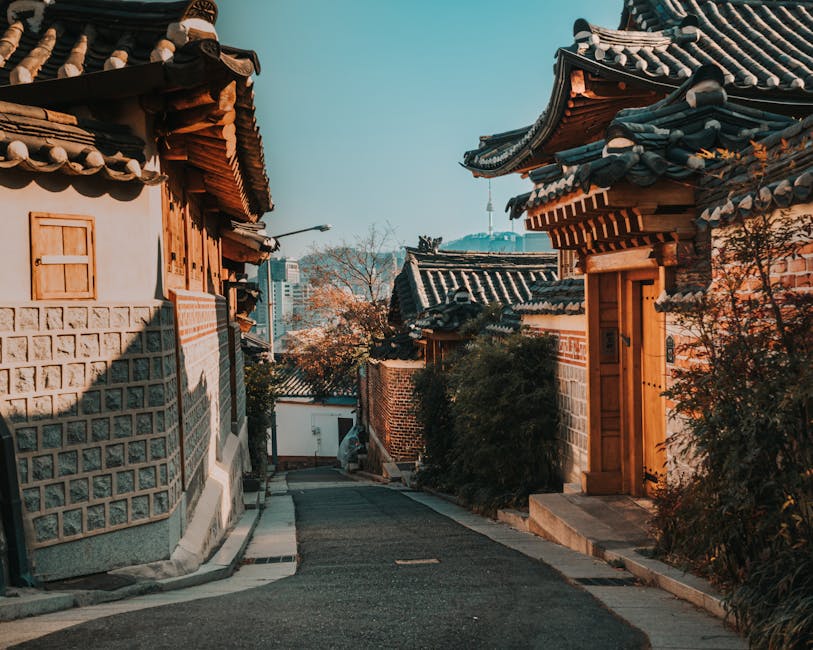 Explore Bukchon Hanok Village a historic area in