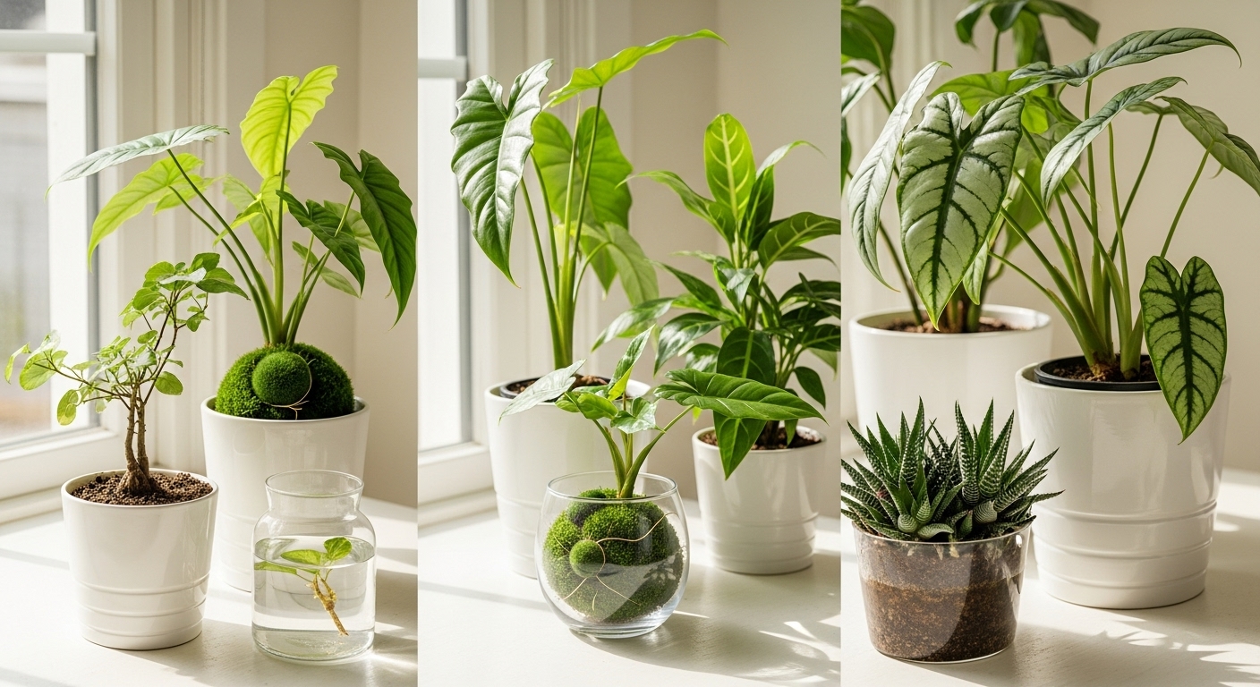 집에서 키우기 쉬운 희귀 식물 10가지: 초보 식집사를 위한 특별한 그린 인테리어 가이드